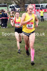Junior girls, 2020 New Balance English Schools Champs., Sefton Park, Liverpool. Photo: David T. Hewitson/Sports for All Pics